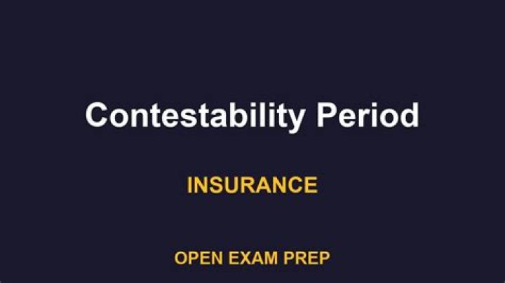 What is contestability period?