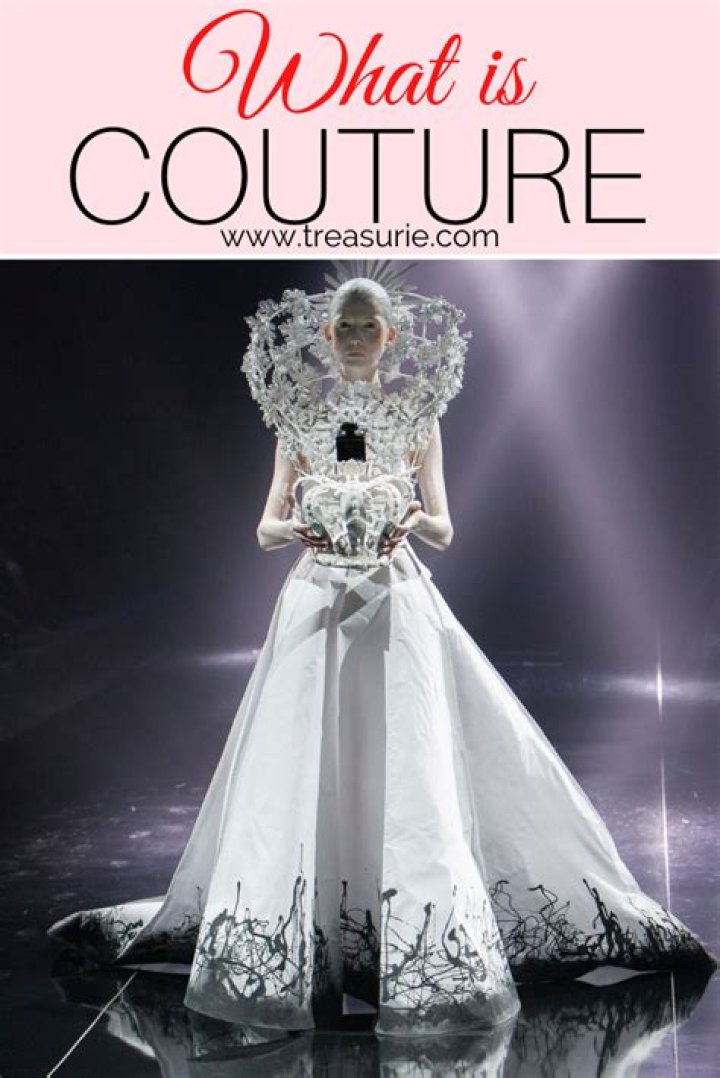 What is couture clothing?