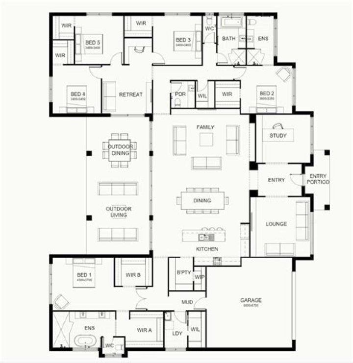 What is five bedrooms about?