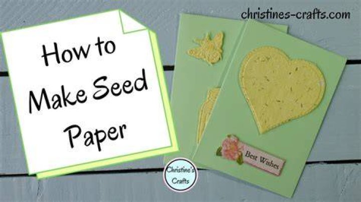 What is plantable seed paper?