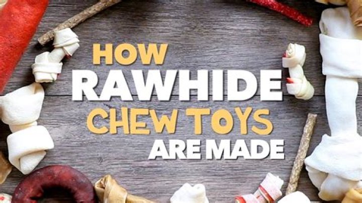 What is rawhide made of?