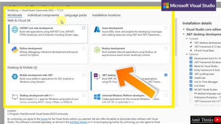 What is visual studio installer?