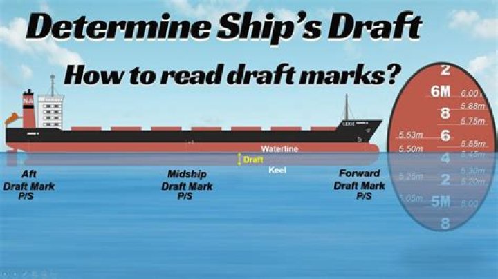 Whats a ships draught?