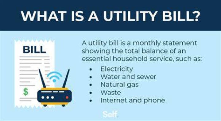Whats a utility bill?