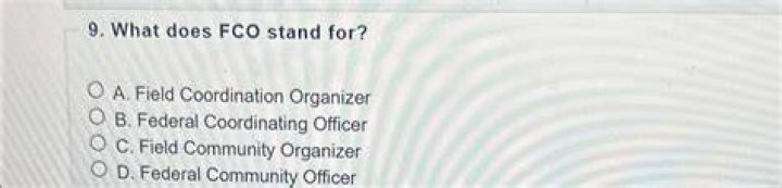 Whats fco stand for?