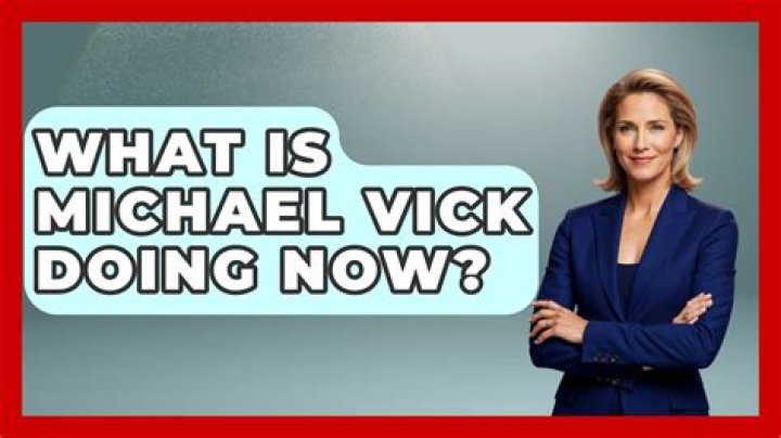 Whats mike vick doing now?
