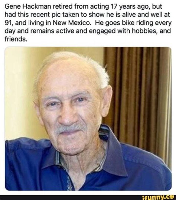 When did gene hackman retire?
