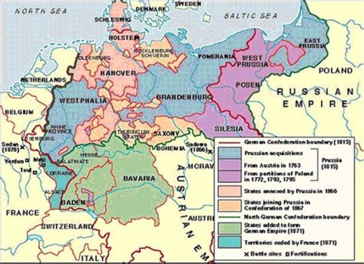 When did prussia unite germany?
