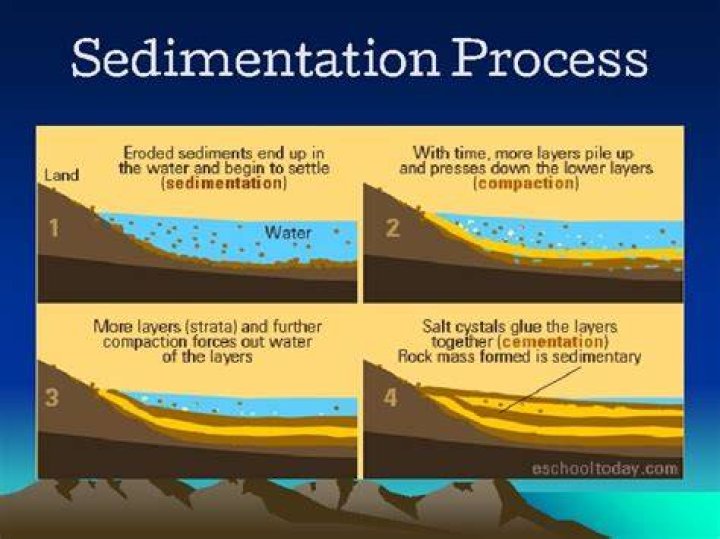 When does sedimentation occur?