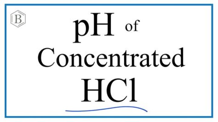 When is hcl concentrated?
