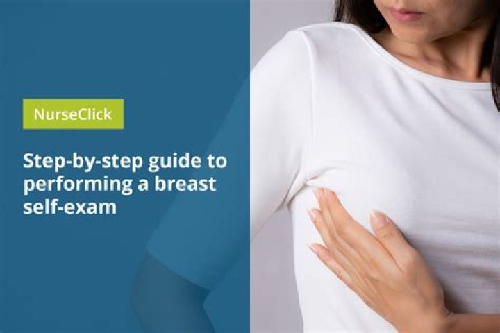 When should patients do a breast self-examination?