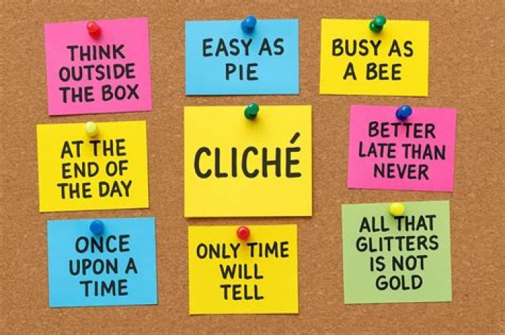 When to use cliche?