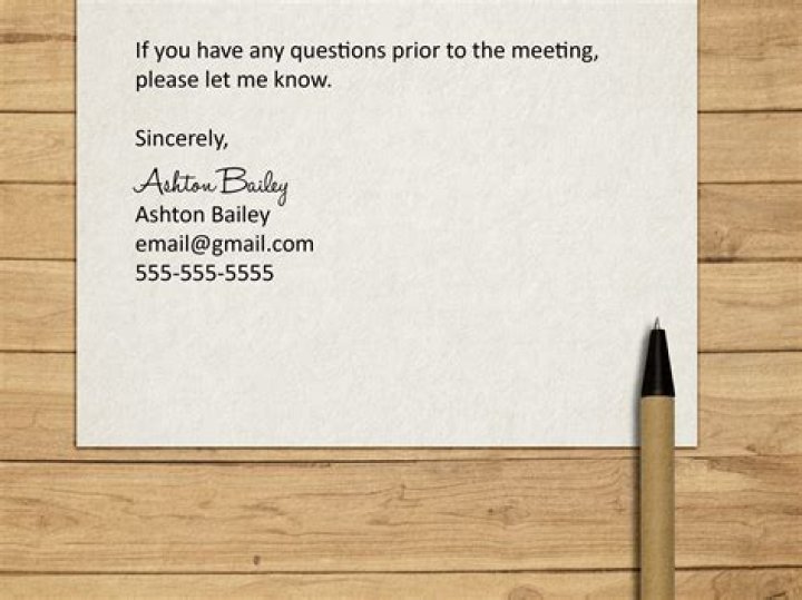 When to use sincerely in a letter?
