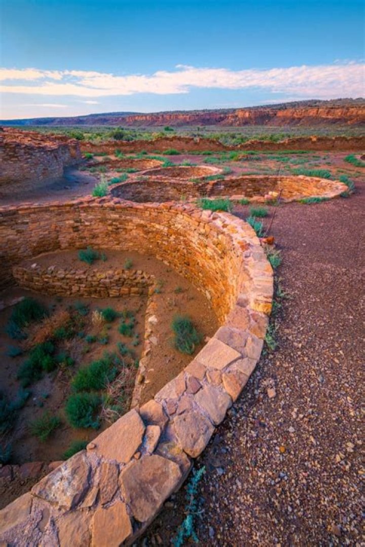 Where are kivas located?