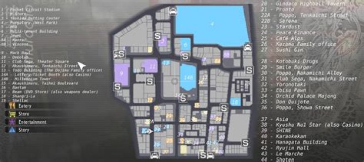 Where is minoru yakuza 4?