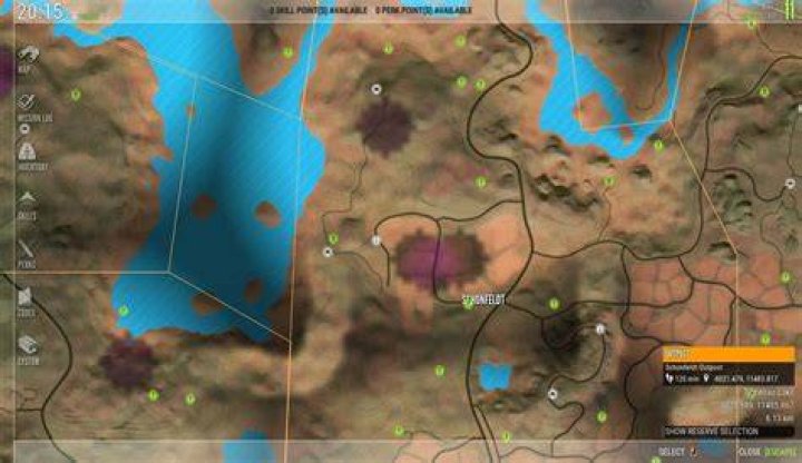 Where is schonfeldt outpost?