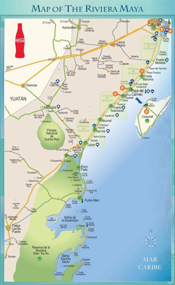 Where is the mayan riviera?