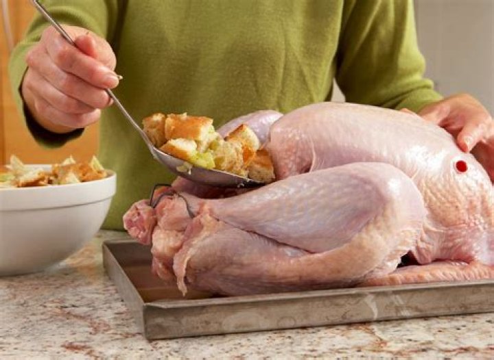 Where to stuff a turkey?