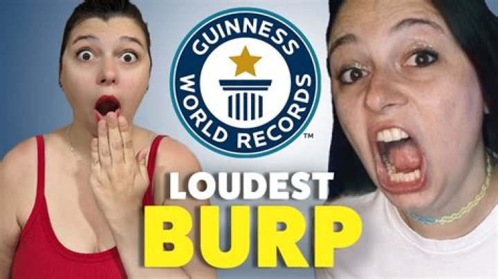 Which gender burps more?
