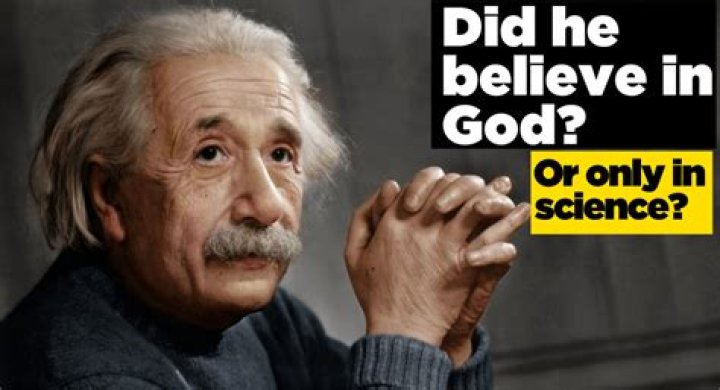 Which god did einstein believe in?