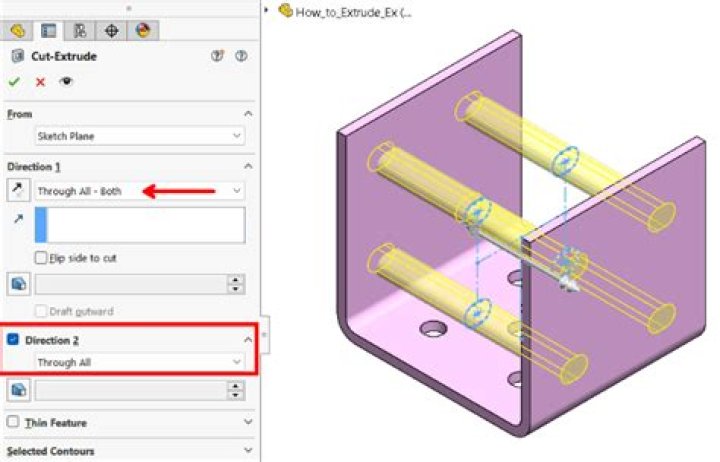 Which object cannot be extruded?