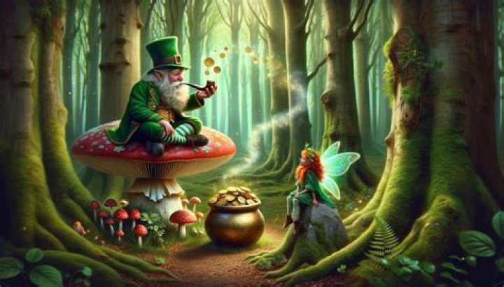 Which tree do leprechauns live in?