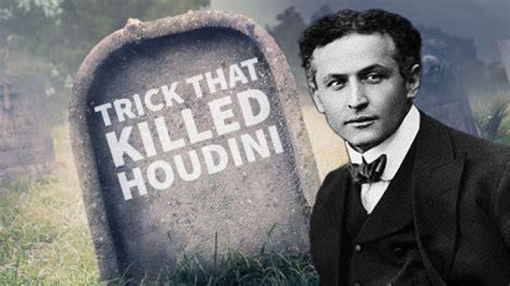 Which trick killed houdini?