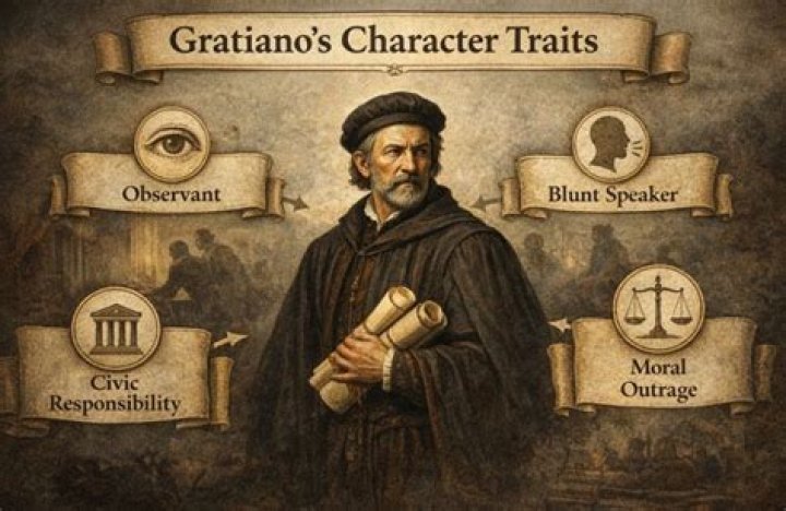 Who does gratiano marry?