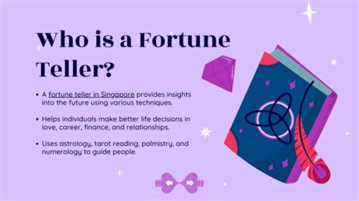 Who is a fortune teller?
