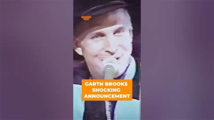 Why garth brooks retired?