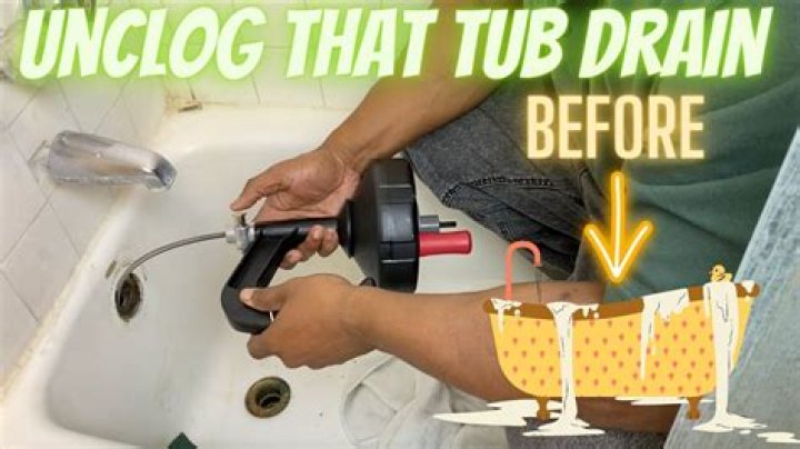 Why is bathtub clogged?