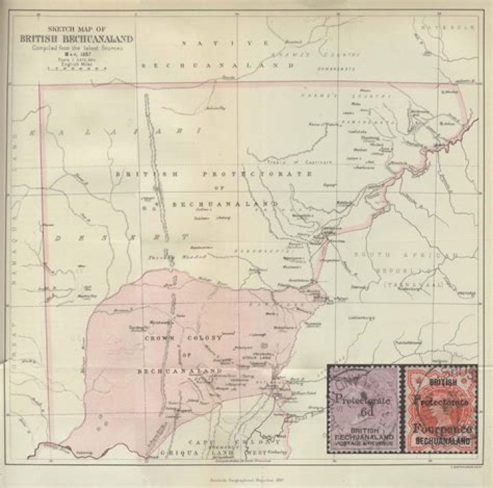 Why was botswana declared a protectorate?