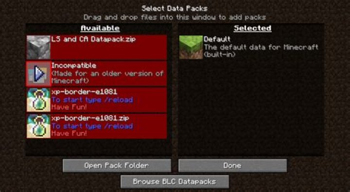 Why won't my datapack work?