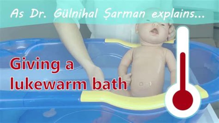 Will a lukewarm bath break a fever?