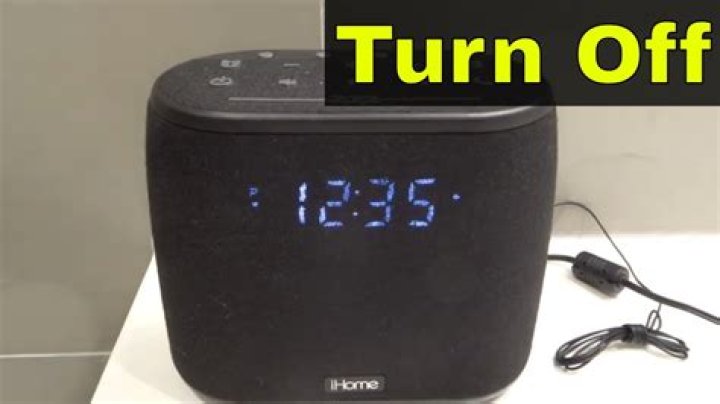 Will an alarm clock turn off by itself?