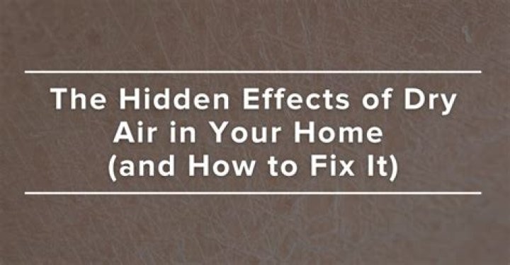 Will heaters dry air?