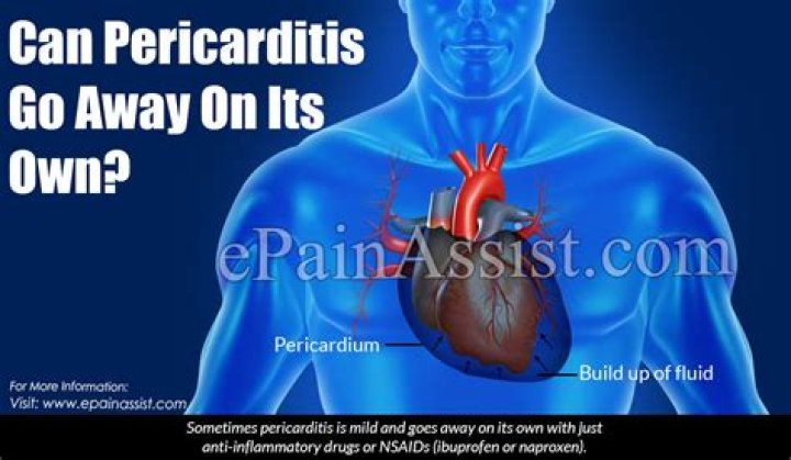 Will pericarditis go away?